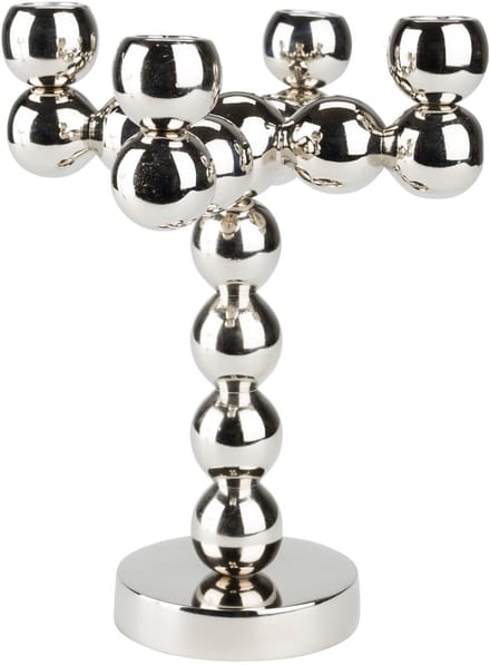 Zuiver Bubbles Four Kandelaar Shiny Zilver