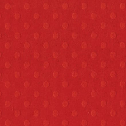 Bazzill Textuurpapier - Dot Swiss - 30.5x30.5cm - Fireball - 25 vellen