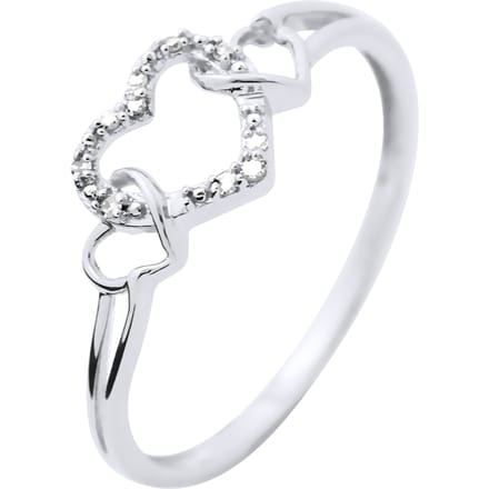 Ring HART Diamonds 0.030 Cts luxe sieraden White Gold