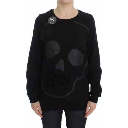 Schedel Sweatshirt Met Grafische Print