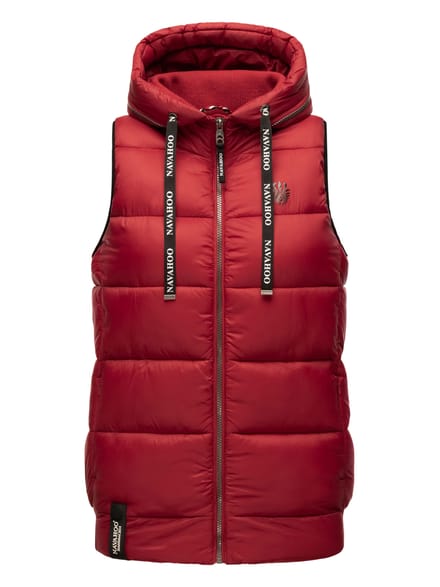 Navahoo Dames Gewatteerde Bodywarmer Kassidy – Licht & Modern met Capuchon