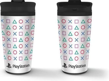 Playstation - Iconen Metalen Reisbeker