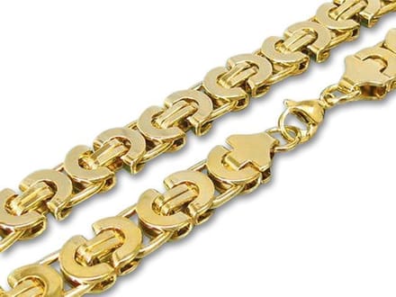 Amanto Ketting Balian G - 316L Staal - Koningsschakel - 11mm - 55cm