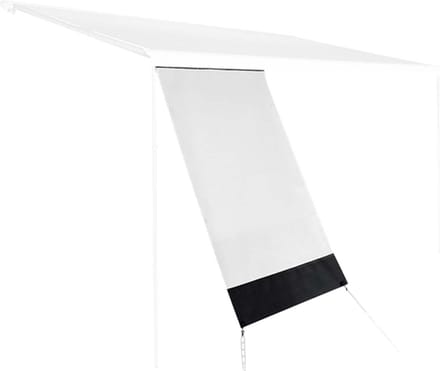 Bo-Camp - Zonwerende voorwand - Boven- en zijkant - 2