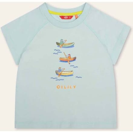 Oilily Tristan T-Shirt- maat152/12yr Surf Spray