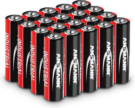 Ansmann alkaline batterijen - 20 x Mignon AA LR6 1,5 V