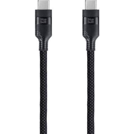 BlueBuilt Usb C Kabel 240W 2m Nylon Zwart