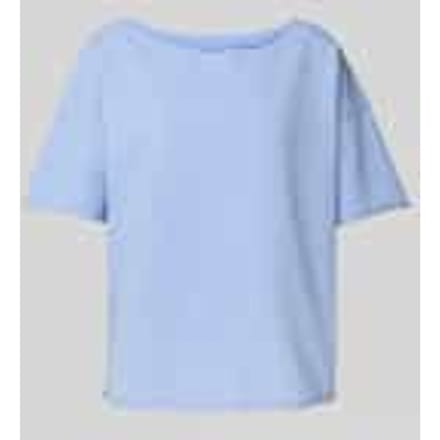 T-shirt met boothals