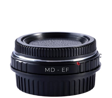 K&F Concept MD-EOS EF high precision lens adapter - Minolta MD MC lens op Canon EOS EF camera