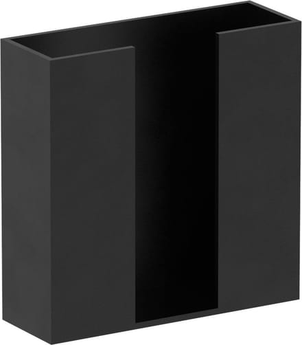 psmlighting Cascade Wattenstaafjeshouder | L95xB30xH90mm | Aluminium | Zwart