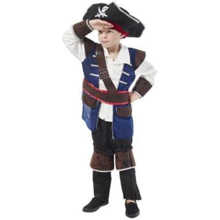 Dreamland Verkleedpak Piraat maat 128 Feestkleding