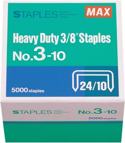 Zware nietjes 3/8 inch voor nietmachine (5000 stuks)