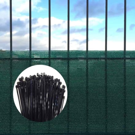 Windscherm Tuin 1,8m x 25m - Compleet met Bevestiging