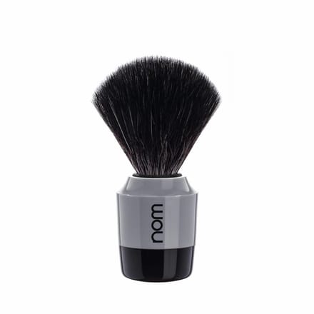 Nom -Scheerkwast -MARTEN21GR -Black Fibre® -Grijs/Zwart