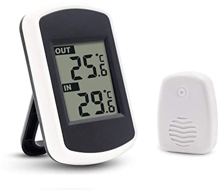 Digitale Draadloze Thermometer voor Binnen en Buiten met LCD Scherm