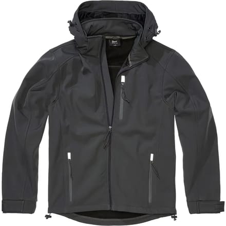 Brandit - Softshell Hurricane Jacket - M - Grijs