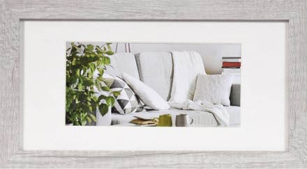 Fotolijst - Henzo - Modern - Fotomaat 15x30 cm - Wit
