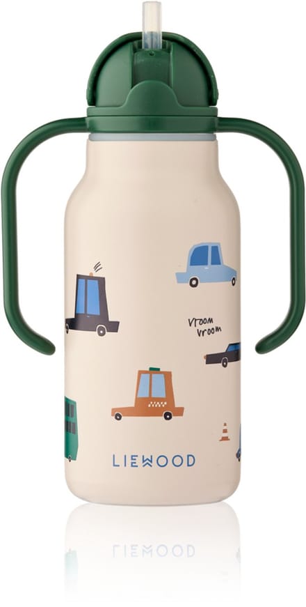 Liewood Kimmie waterfles - Cars / Sandy - 250 ml