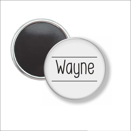 Button Met Magneet 58 MM - Wayne - NIET VOOR KLEDING