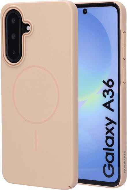 Mobiparts Slim Line Case geschikt voor Samsung Galaxy A36 - MagSafe Dune Sand