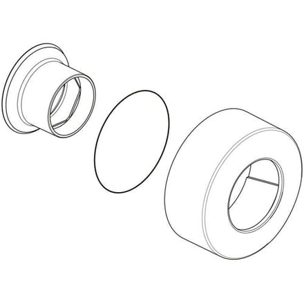 Ideal Standard schuifrozetten-set chroom , B961016AA