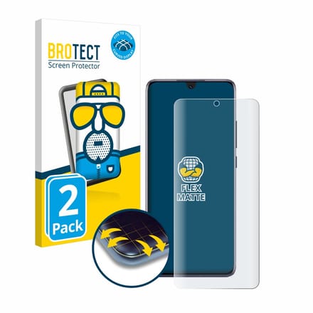 BROTECT - Screenprotector voor Honor Magic 6 Lite - Folie Beschermfolie matte volledig dekking 2 Stuks