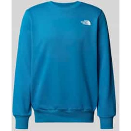 Sweatshirt met labelprint