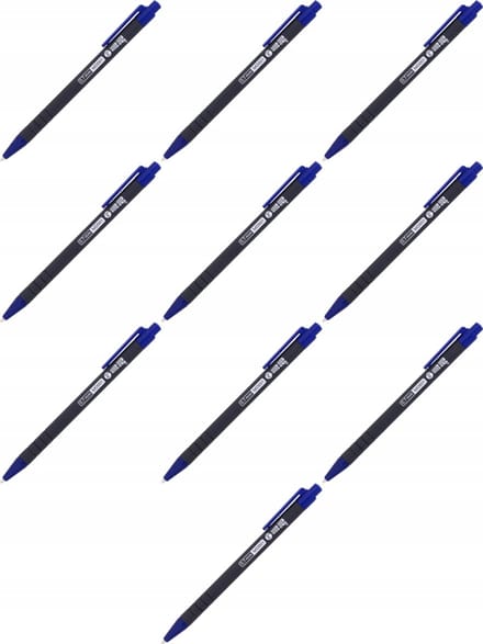 MemoBe Vier Lijnen Blauwe Gelpen 0,7 mm - Set van 10