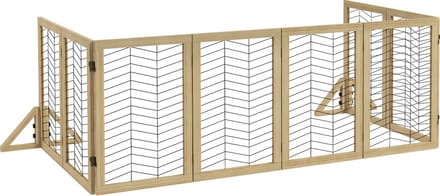 PawHut Hundetürgitter mit 8 Elementen D06-194V01