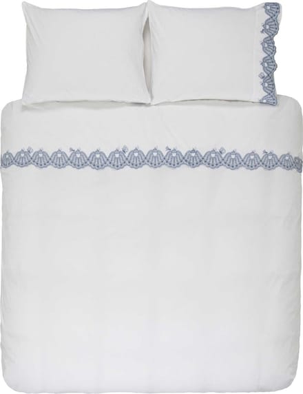 PiP Studio Acorn Dekbedovertrek - Lits-jumeaux - 240x200/220 cm - White
