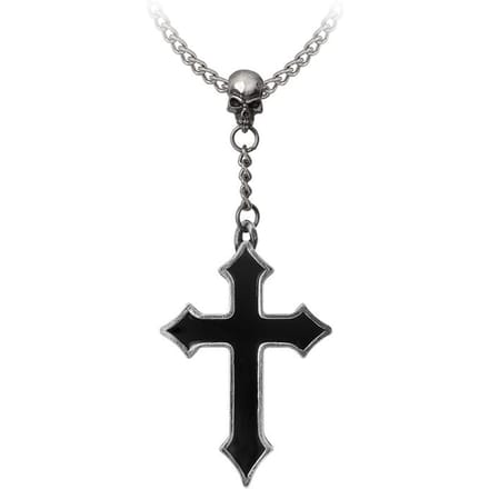 Alchemy Gothic - Gothic Halsketting - Osbourne's Cross - voor Mannen - standaard