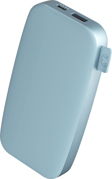 Fresh ‘n Rebel Powerbank 12000 mAh - Snellader (20W PD) - Powerbank iPhone en Samsung - USB-C en USB-A - Dusky Blue