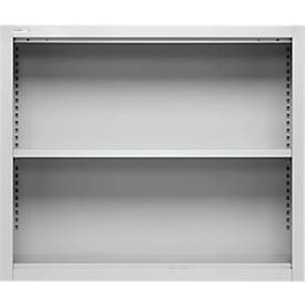 Schäfer Shop Select bovenschap MS, 2 OH, B 950 x D 400 x H 800 mm, plaatstaal, lichtgrijs