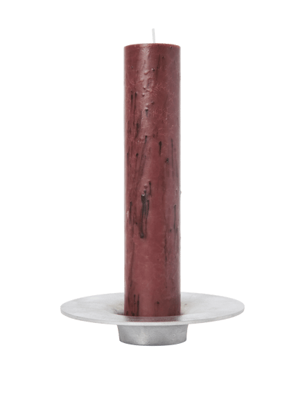 Ferm Living Soothe blok kandelaar - aluminium