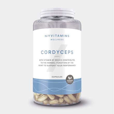 Cordyceps Prestatie Capsules - 60 CAPSULES - 30servings - Naturel