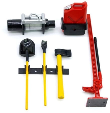 Vt products - 6pcs RC Crawler Accessoire - Decoratieve Tool Sets