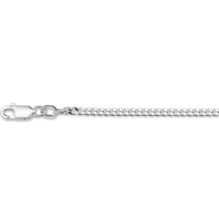 zilveren gourmet ketting 1002012