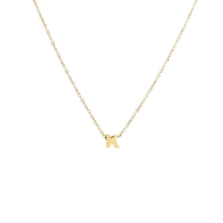 Letter-Ketting-K-Goud