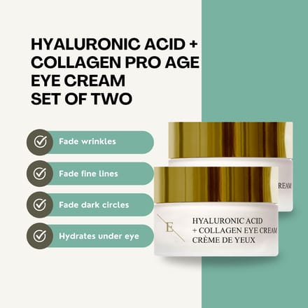 ErthSkin London Hyaluron & Collageen Pro Age Oogcrèmeset