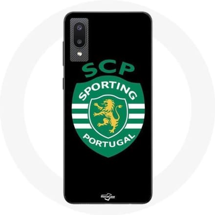 Coque - Maniacase - Samsung Galaxy A02 - Noir - Souple - Sporting Portugal noir