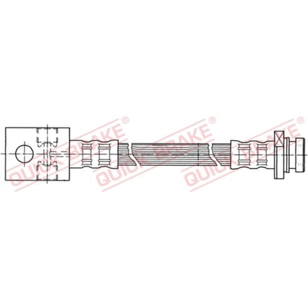 Remleiding QUICK BRAKE 60.006