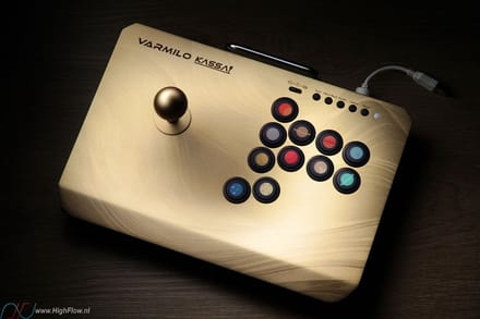 Varmilo Kassai Pro Arcade Controller / Fight Stick Gold Cosmo