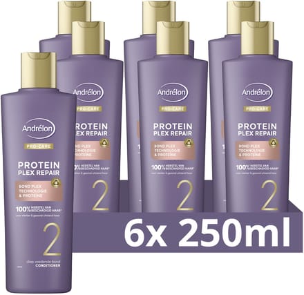 Andrélon Pro-Care Conditioner - 6 x 250 ml - Voordeelverpakking