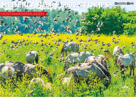 Nederland in 1000 stukjes - Oostvaardersplassen - Puzzeltijd