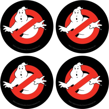 Ghostbusters Classic Logo Round Coaster Set