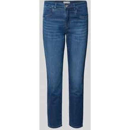 slim fit jeans van katoenmix model 'SHAKIRA'