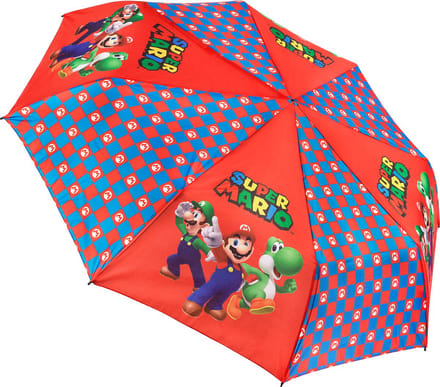 Super Mario Paraplu Here We Go - Ø 96 x 62 cm - Polyester