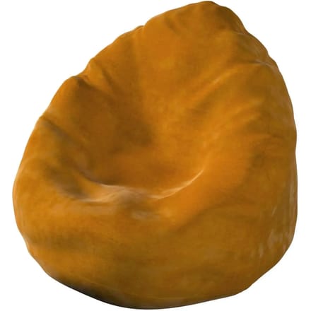 Poef Yellow Tipi Bowli Posh Velvet