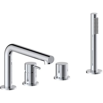Herzbach SIRO 4-hole bath mixer 30.120250.1.01