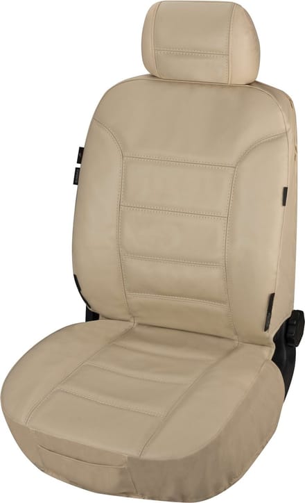 Walser Autostoelhoes Billy van echt leer beige ZIPP-IT - 1 stuk